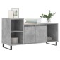 vidaXL Έπιπλο Τηλεόρασης Γκρι Σκυρ. 100x35x55 εκ. Επεξ. Ξύλο