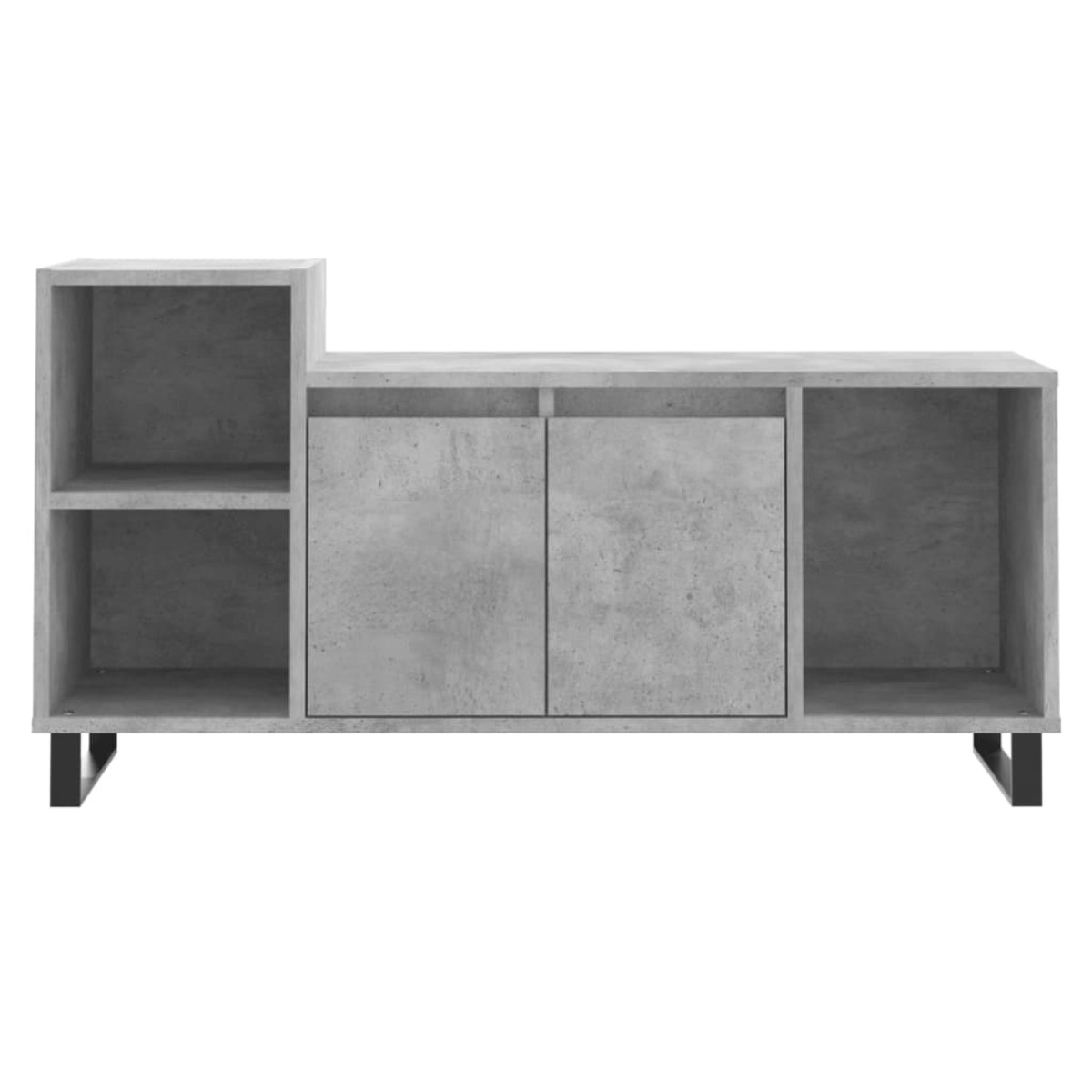 vidaXL Έπιπλο Τηλεόρασης Γκρι Σκυρ. 100x35x55 εκ. Επεξ. Ξύλο