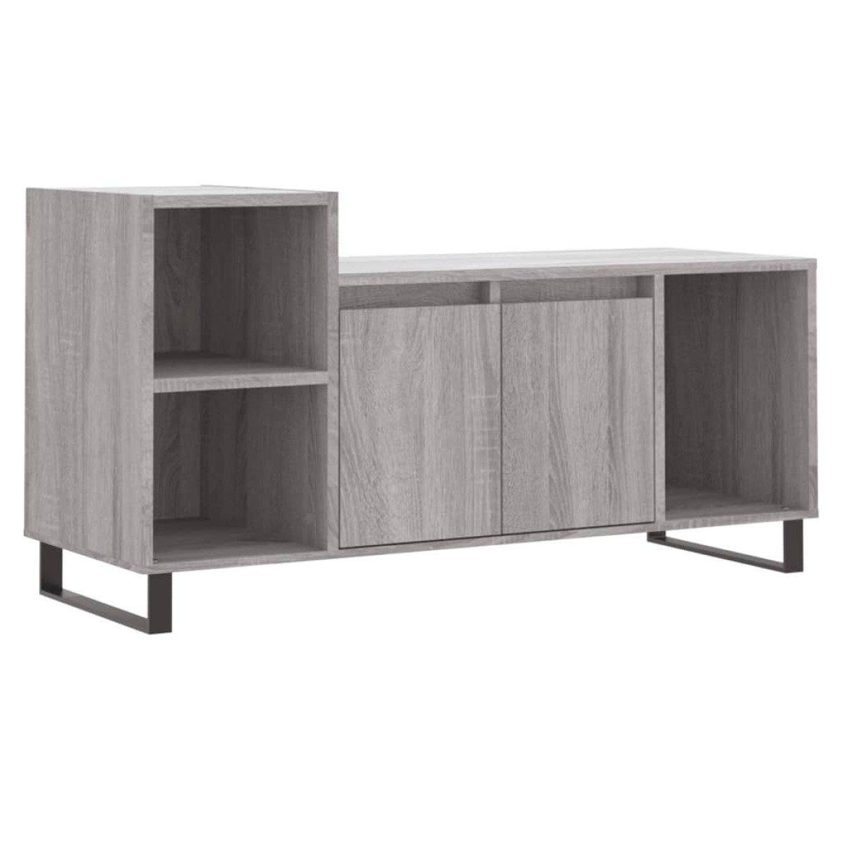 vidaXL Έπιπλο Τηλεόρασης Γκρι Sonoma 100x35x55 εκ. από Επεξεργ. Ξύλο