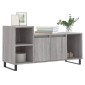 vidaXL Έπιπλο Τηλεόρασης Γκρι Sonoma 100x35x55 εκ. από Επεξεργ. Ξύλο