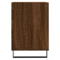 vidaXL Έπιπλο Τηλεόρασης Καφέ Δρυς 100x35x55 εκ. Επεξεργασμένο Ξύλο