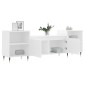 vidaXL Έπιπλο Τηλεόρασης Λευκό 160 x 35 x 55 εκ. Επεξεργασμένο Ξύλο