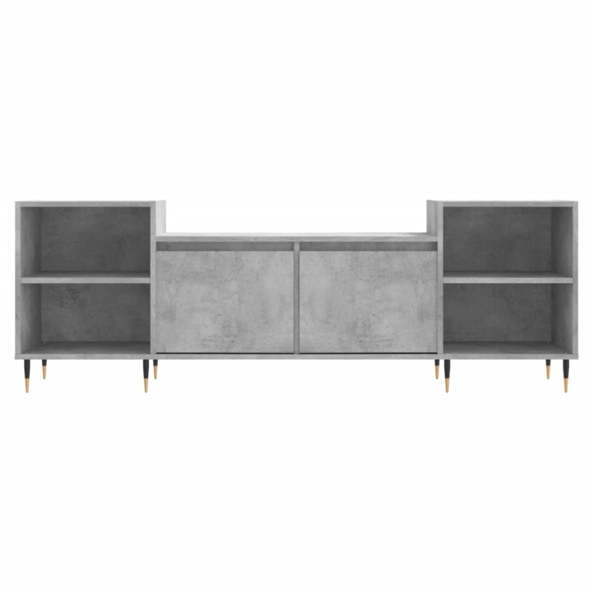vidaXL Έπιπλο Τηλεόρασης Γκρι Σκυρ. 160x35x55 εκ. Επεξ. Ξύλο