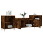 vidaXL Έπιπλο Τηλεόρασης Καπνιστή Δρυς 160x35x55 εκ. Επεξ. Ξύλο