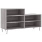 vidaXL Παπουτσοθήκη Γκρι Sonoma 102x36x60 εκ. από Επεξεργασμένο Ξύλο