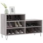 vidaXL Παπουτσοθήκη Γκρι Sonoma 102x36x60 εκ. από Επεξεργασμένο Ξύλο