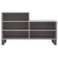 vidaXL Παπουτσοθήκη Γκρι Sonoma 102x36x60 εκ. από Επεξεργασμένο Ξύλο