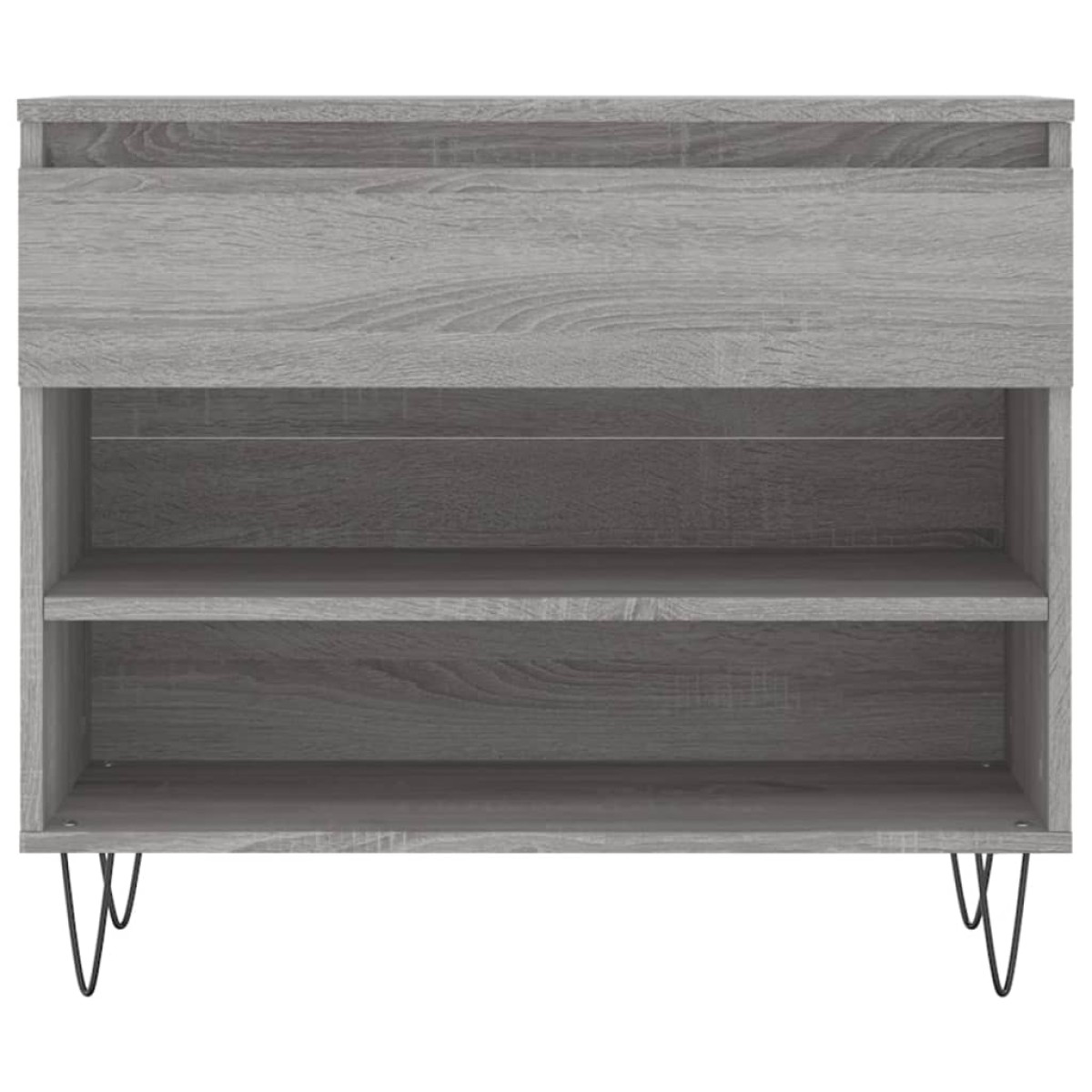 vidaXL Παπουτσοθήκη Γκρι Sonoma 70x36x60 εκ. από Επεξεργασμένο Ξύλο