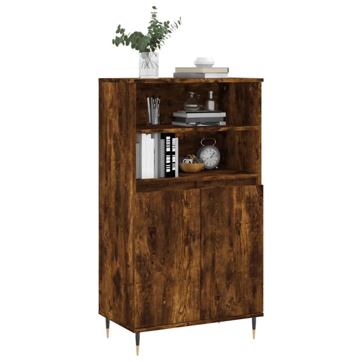 vidaXL Ντουλάπι Καπνιστή δρυς 60 x 36 x 110 εκ. από Επεξεργασμένο Ξύλο