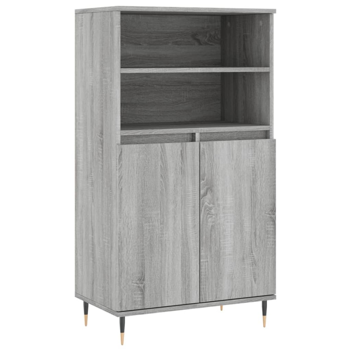 vidaXL Ντουλάπι Γκρι Sonoma 60 x 36 x 110 εκ. από Επεξεργασμένο Ξύλο