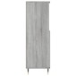 vidaXL Ντουλάπι Γκρι Sonoma 60 x 36 x 110 εκ. από Επεξεργασμένο Ξύλο
