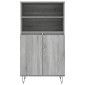 vidaXL Ντουλάπι Γκρι Sonoma 60 x 36 x 110 εκ. από Επεξεργασμένο Ξύλο