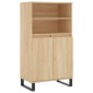 vidaXL Ντουλάπι Sonoma Δρυς 60 x 36 x 110 εκ. από Επεξεργασμένο Ξύλο