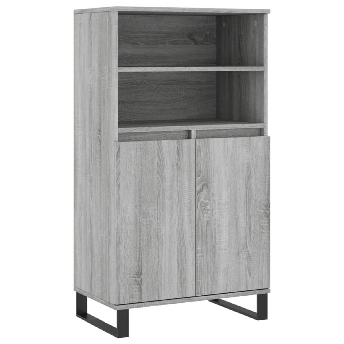 vidaXL Ντουλάπι Γκρι Sonoma 60 x 36 x 110 εκ. από Επεξεργασμένο Ξύλο