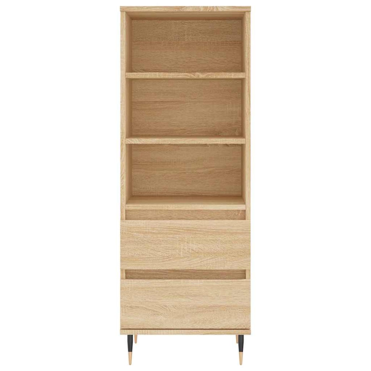 vidaXL Ντουλάπι Sonoma Δρυς 40x36x110 εκ. από Επεξεργασμένο Ξύλο