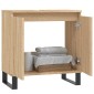 vidaXL Ντουλάπι Μπάνιου Sonoma Δρυς 58 x 33 x 60 εκ. από Επεξεργ. Ξύλο