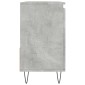 vidaXL Ντουλάπι Μπάνιου Γκρι Σκυροδέματος 65x33x60 εκ. Επεξ. Ξύλο