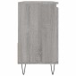 vidaXL Ντουλάπι Μπάνιου Γκρι Sonoma 65x33x60 εκ. Επεξεργασμένο Ξύλο