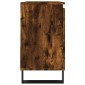 vidaXL Ντουλάπι Μπάνιου Καπνιστή Δρυς 65x33x60 εκ. Επεξεργασμένο Ξύλο