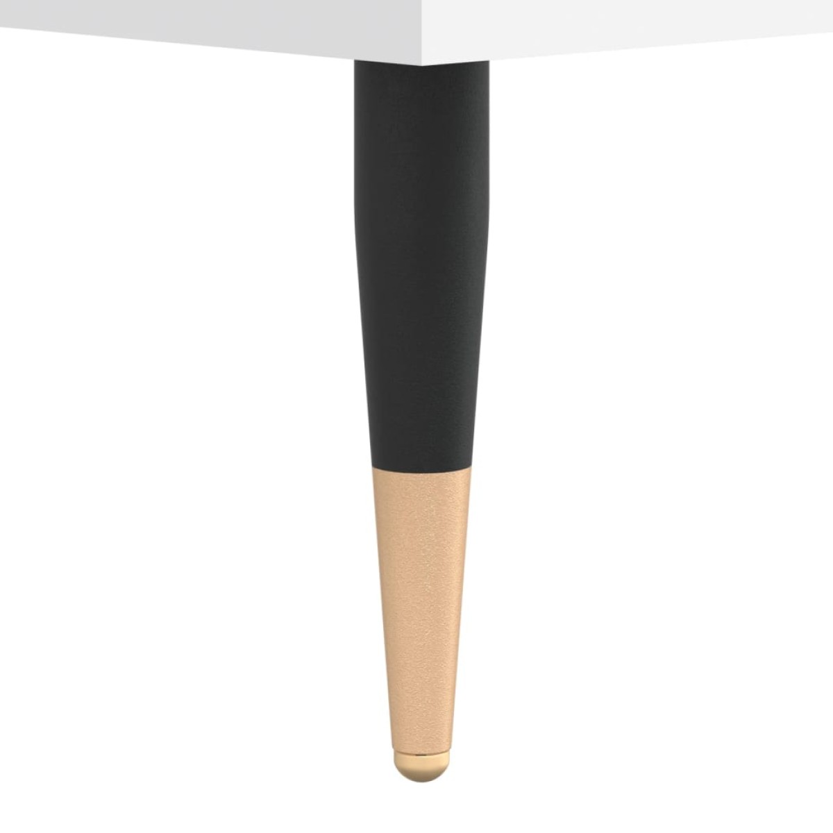 vidaXL Δισκοθήκη Λευκή 121 x 38 x 48 εκ. Επεξεργασμένο Ξύλο