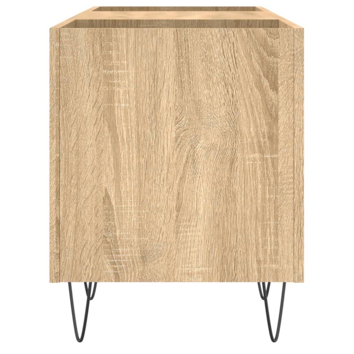 vidaXL Δισκοθήκη Sonoma Δρυς 121 x 38 x 48 εκ. από Επεξεργασμένο Ξύλο