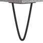 vidaXL Δισκοθήκη Γκρι Sonoma 121 x 38 x 48 εκ. από Επεξεργασμένο Ξύλο