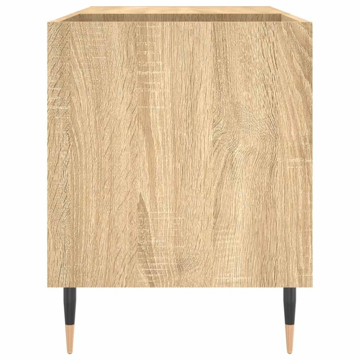vidaXL Δισκοθήκη Sonoma Δρυς 85 x 38 x 48 εκ. από Επεξεργασμένο Ξύλο