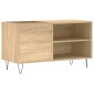 vidaXL Δισκοθήκη Sonoma Δρυς 85 x 38 x 48 εκ. από Επεξεργασμένο Ξύλο