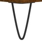 vidaXL Δισκοθήκη Καπνιστή Δρυς 85 x 38 x 48 εκ. από Επεξεργασμένο Ξύλο