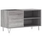 vidaXL Δισκοθήκη Γκρι Sonoma 85 x 38 x 48 εκ. από Επεξεργασμένο Ξύλο