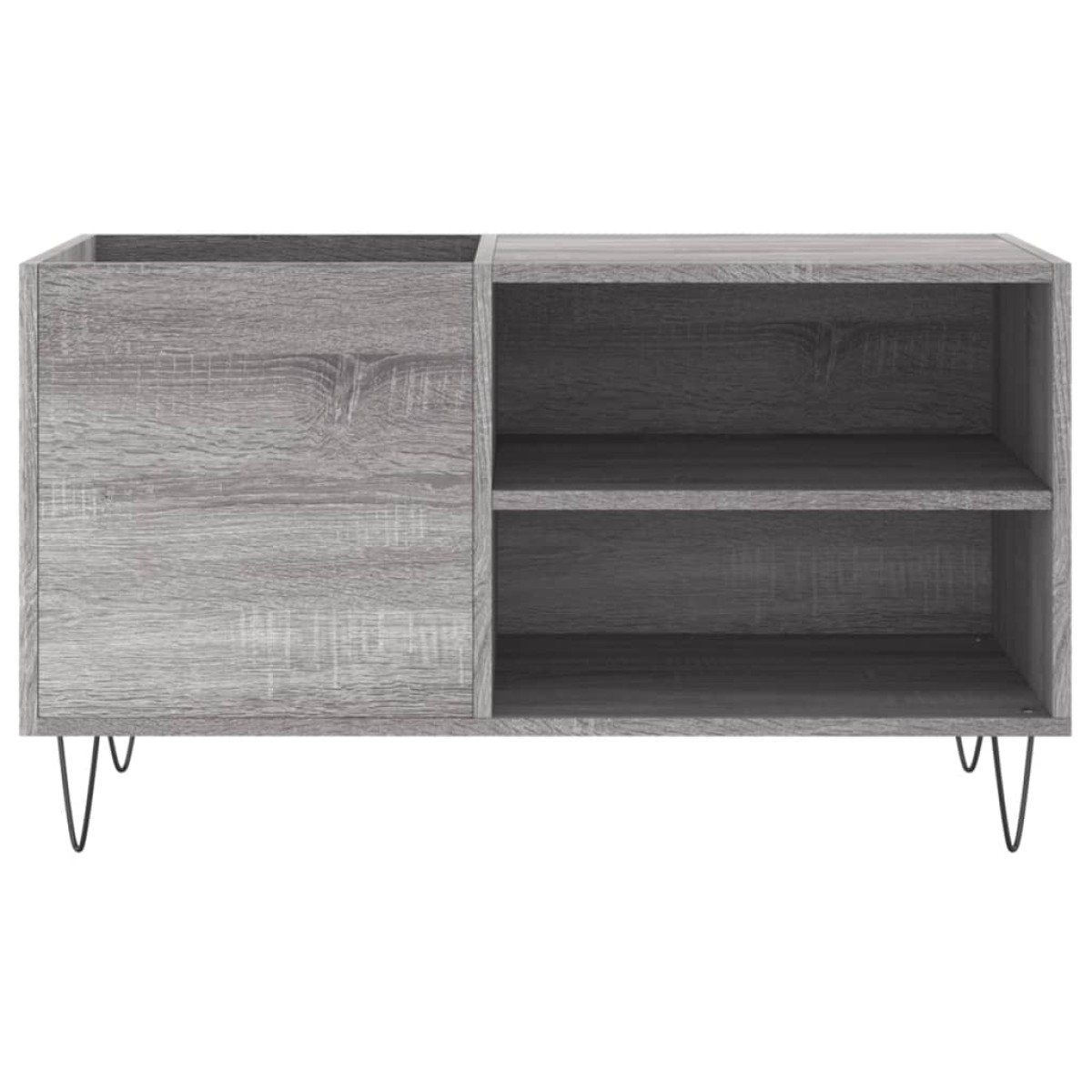 vidaXL Δισκοθήκη Γκρι Sonoma 85 x 38 x 48 εκ. από Επεξεργασμένο Ξύλο
