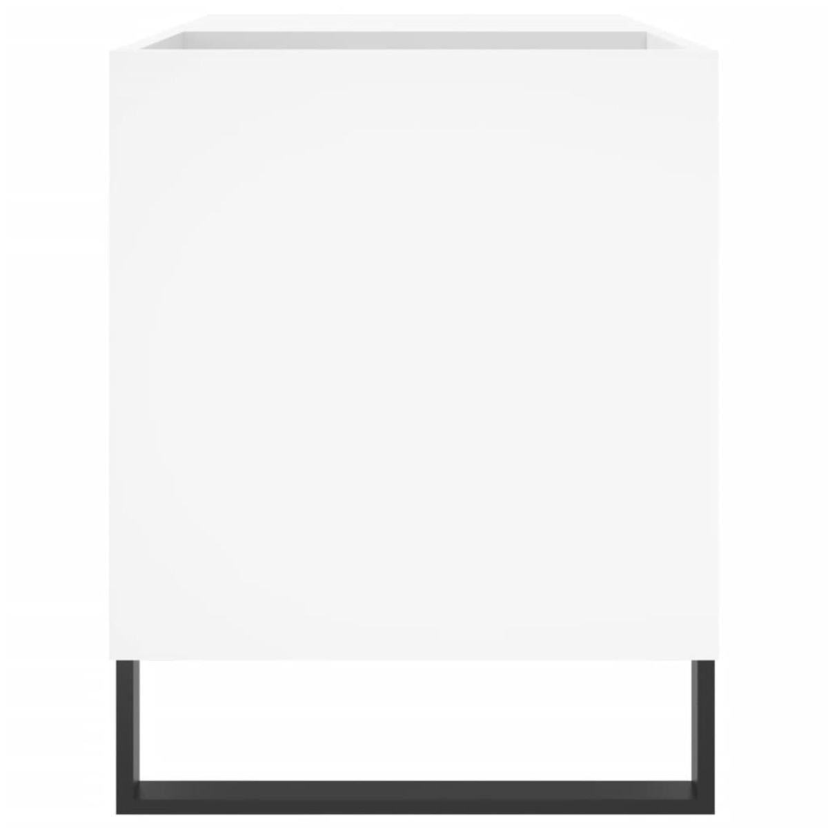 vidaXL Δισκοθήκη Λευκή 85 x 38 x 48 εκ. από Επεξεργασμένο Ξύλο