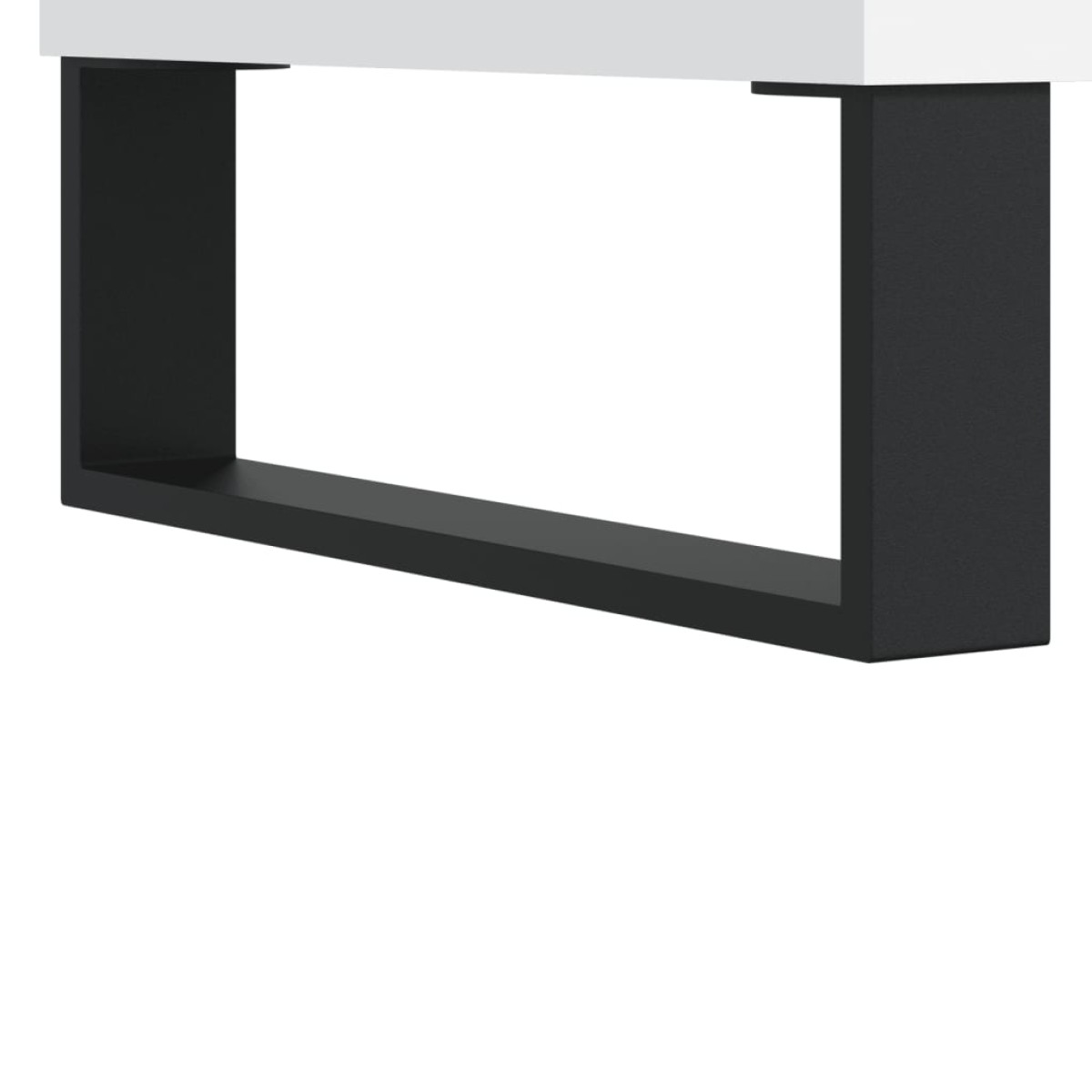 vidaXL Δισκοθήκη Λευκή 85 x 38 x 48 εκ. από Επεξεργασμένο Ξύλο