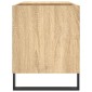 vidaXL Δισκοθήκη Sonoma Δρυς 85 x 38 x 48 εκ. από Επεξεργασμένο Ξύλο