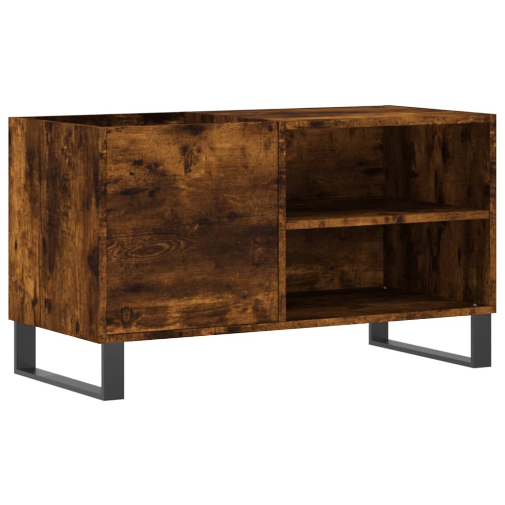 vidaXL Δισκοθήκη Καπνιστή Δρυς 85 x 38 x 48 εκ. από Επεξεργασμένο Ξύλο