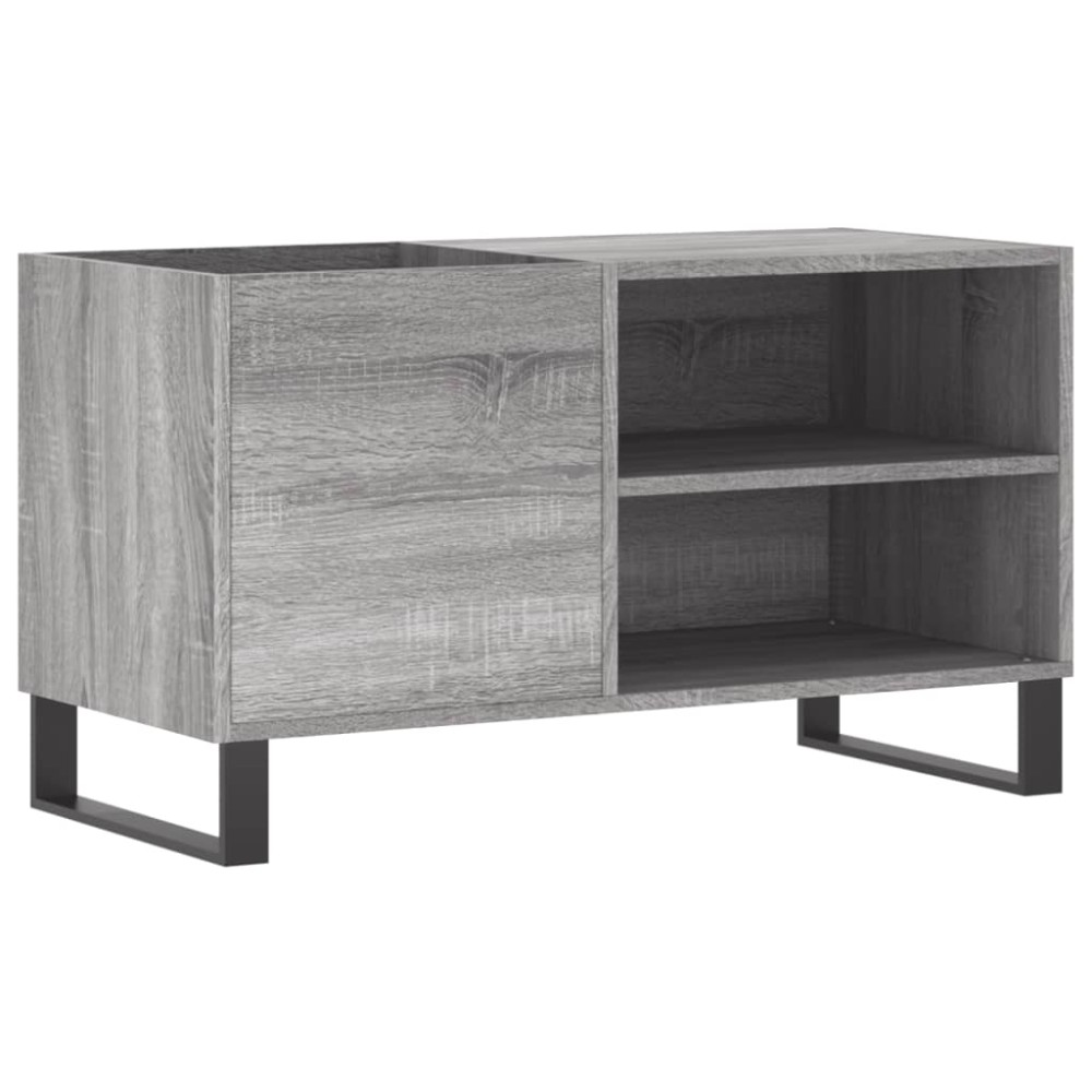 vidaXL Δισκοθήκη Γκρι Sonoma 85 x 38 x 48 εκ. από Επεξεργασμένο Ξύλο