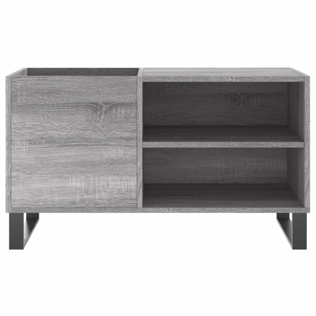 vidaXL Δισκοθήκη Γκρι Sonoma 85 x 38 x 48 εκ. από Επεξεργασμένο Ξύλο