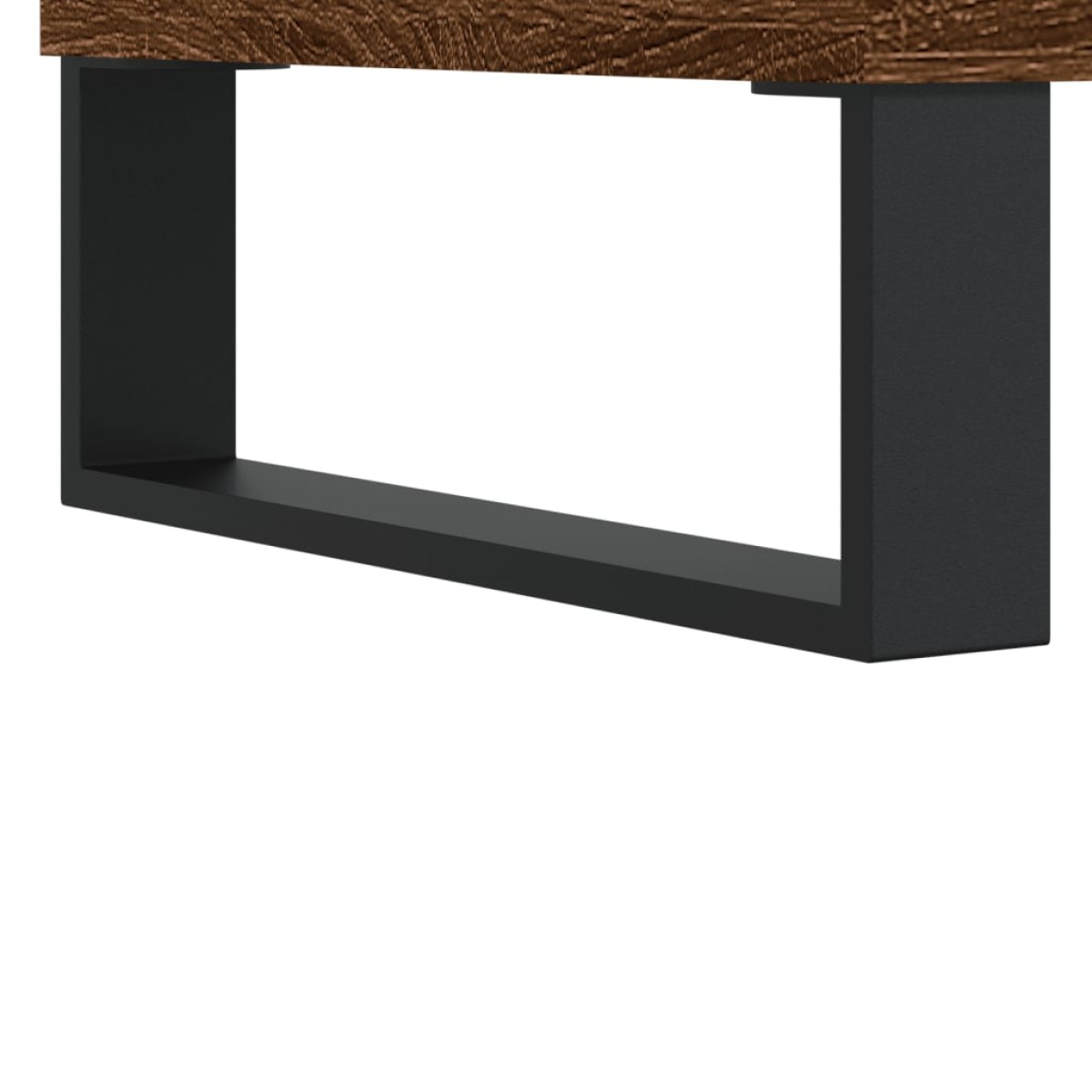 vidaXL Δισκοθήκη Καφέ Δρυς 85 x 38 x 48 εκ. από Επεξεργασμένο Ξύλο