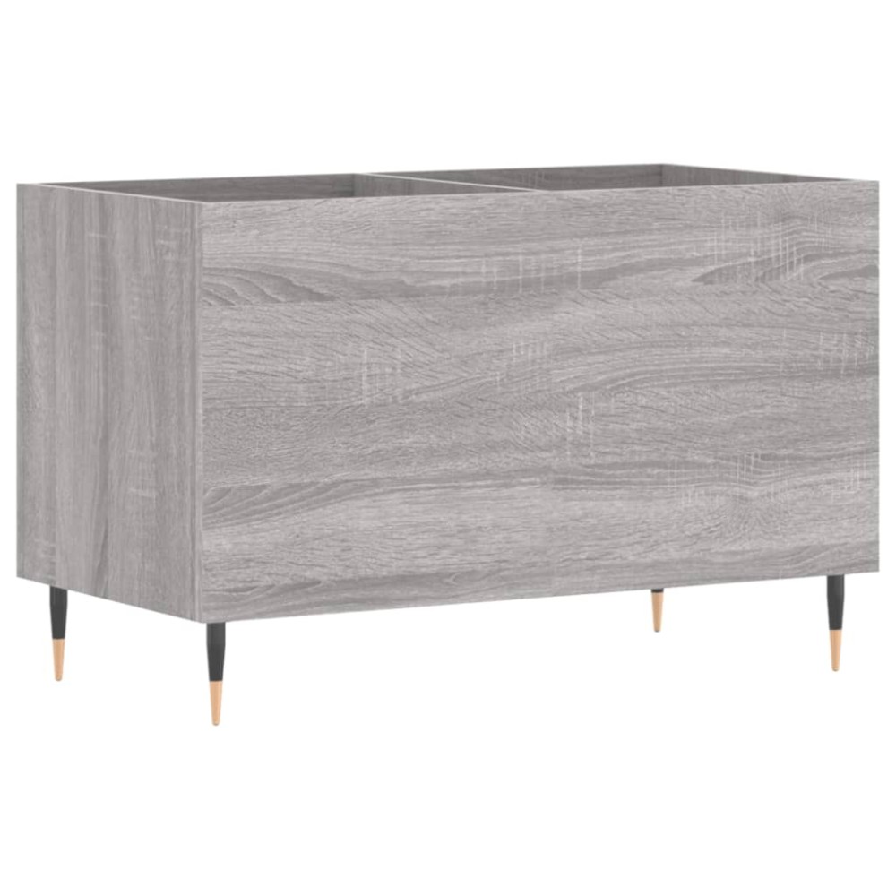vidaXL Δισκοθήκη Γκρι Sonoma 74,5 x 38 x 48 εκ. από Επεξεργασμένο Ξύλο
