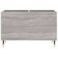 vidaXL Δισκοθήκη Γκρι Sonoma 74,5 x 38 x 48 εκ. από Επεξεργασμένο Ξύλο