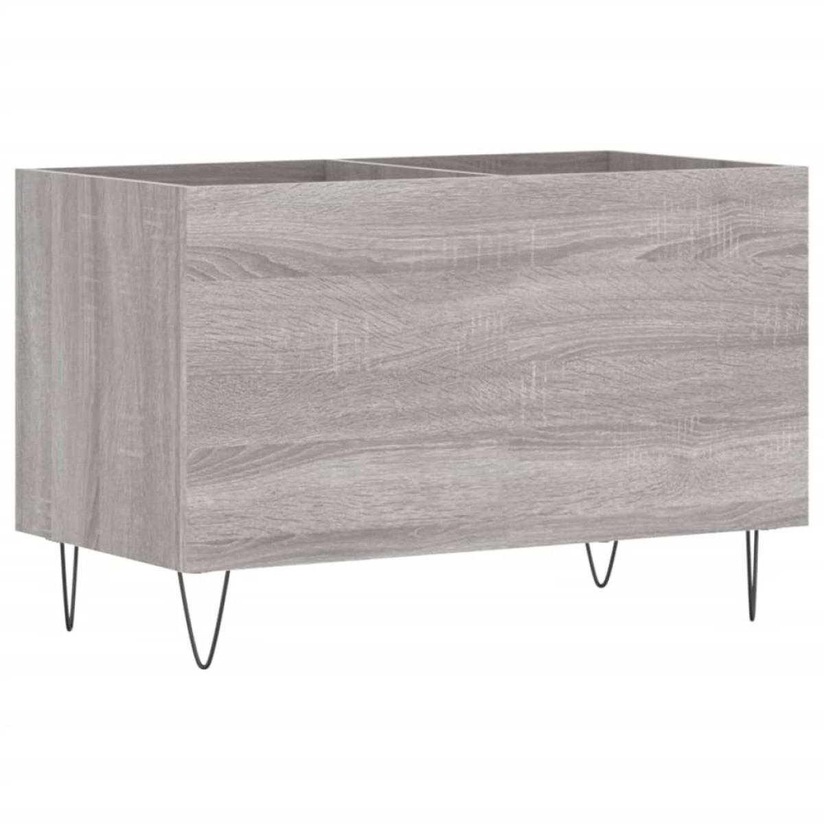 vidaXL Δισκοθήκη Γκρι Sonoma 74,5 x 38 x 48 εκ. από Επεξεργασμένο Ξύλο