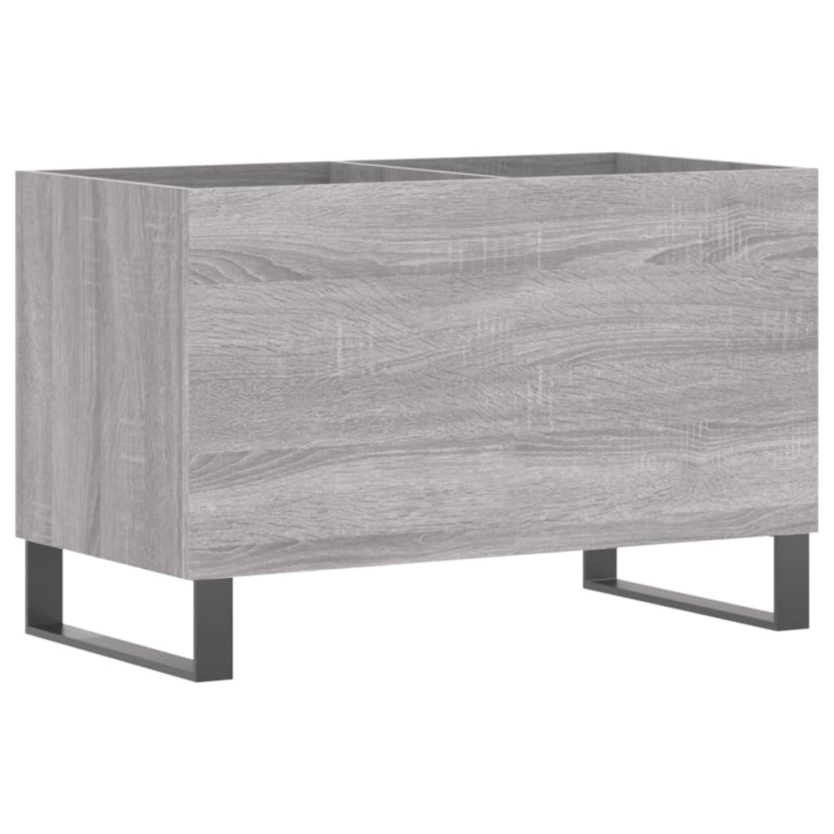 vidaXL Δισκοθήκη Γκρι Sonoma 74,5 x 38 x 48 εκ. από Επεξεργασμένο Ξύλο