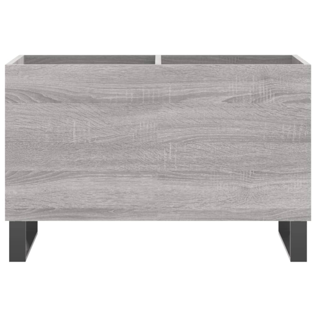 vidaXL Δισκοθήκη Γκρι Sonoma 74,5 x 38 x 48 εκ. από Επεξεργασμένο Ξύλο