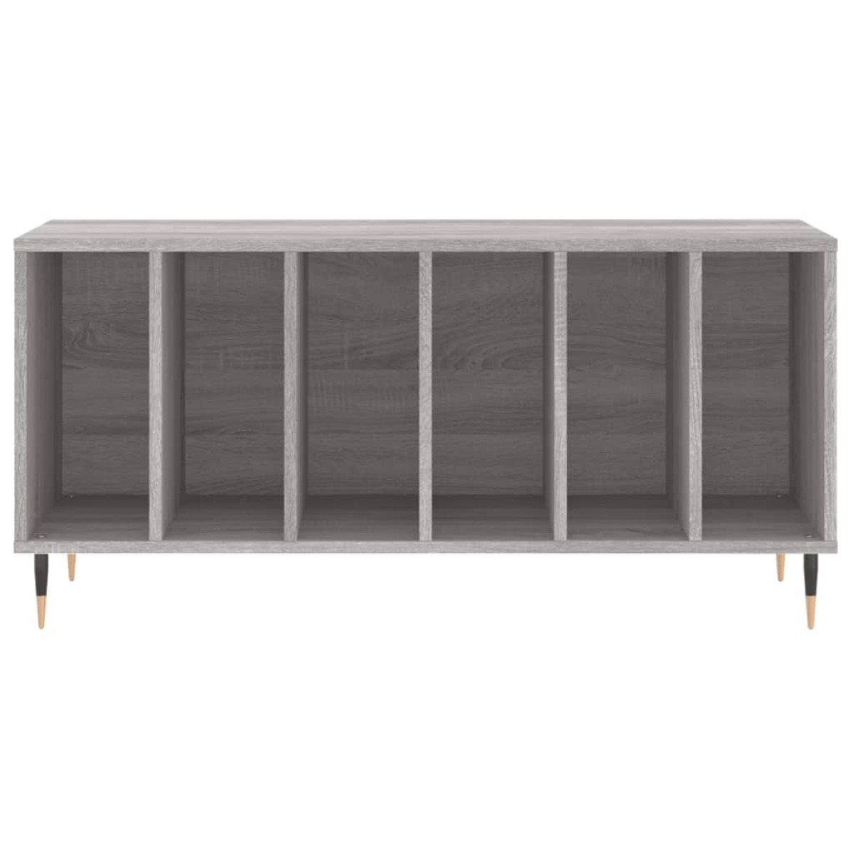 vidaXL Έπιπλο Δίσκων Γκρι Sonoma 100x38x48 εκ. από Επεξεργασμένο Ξύλο