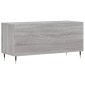 vidaXL Έπιπλο Δίσκων Γκρι Sonoma 100x38x48 εκ. από Επεξεργασμένο Ξύλο
