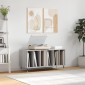 vidaXL Έπιπλο Δίσκων Γκρι Sonoma 100x38x48 εκ. από Επεξεργασμένο Ξύλο