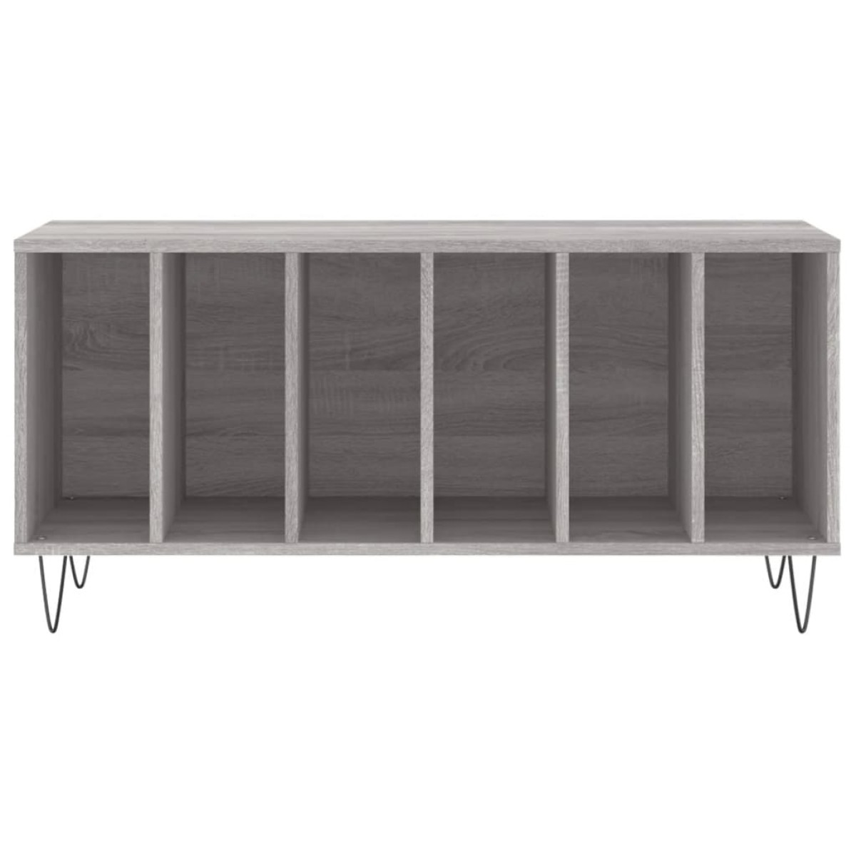 vidaXL Έπιπλο Δίσκων Γκρι Sonoma 100x38x48 εκ. από Επεξεργασμένο Ξύλο