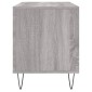 vidaXL Έπιπλο Δίσκων Γκρι Sonoma 100x38x48 εκ. από Επεξεργασμένο Ξύλο