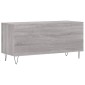 vidaXL Έπιπλο Δίσκων Γκρι Sonoma 100x38x48 εκ. από Επεξεργασμένο Ξύλο