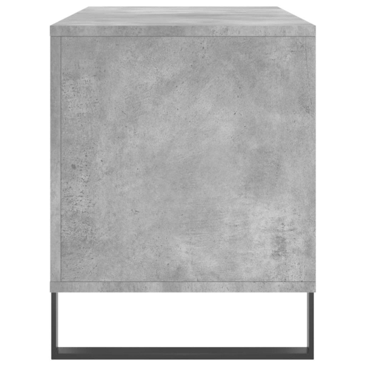 vidaXL Έπιπλο Δίσκων Γκρι Σκυροδέματος 100x38x48 εκ Επεξεργασμένο Ξύλο